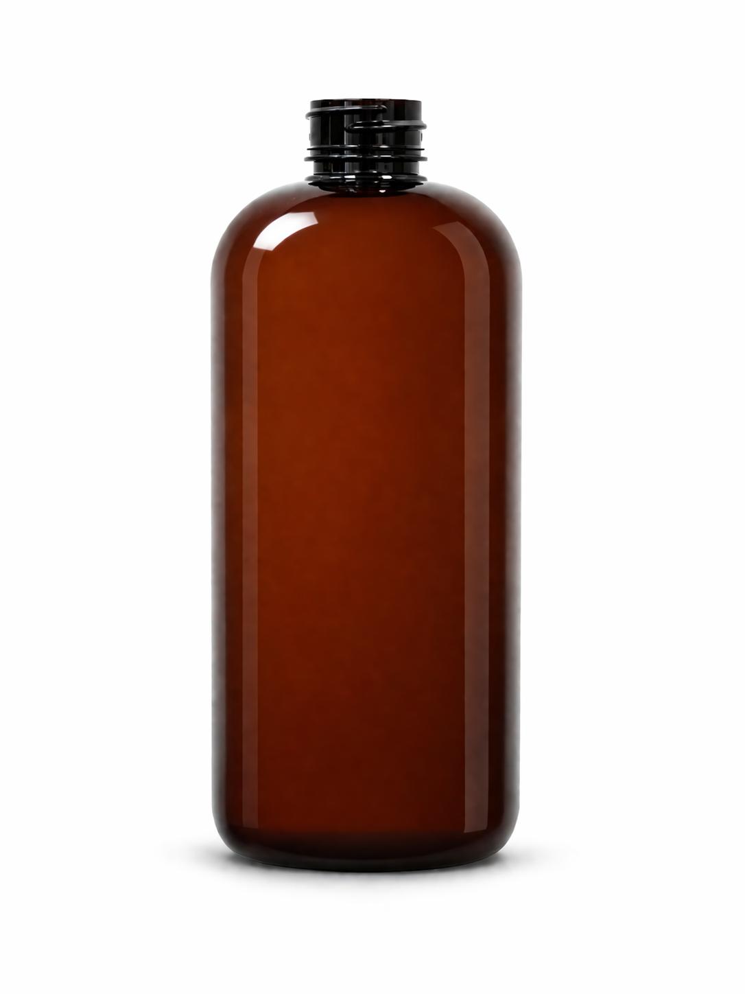16 fl oz PET Boston Round 28-410 - Image 3